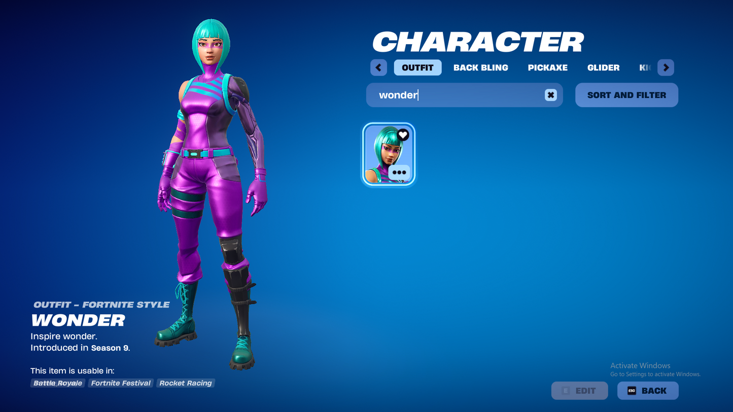 WONDER ACCOUNT (100-250 SKINS) (LIMITED EDITION)